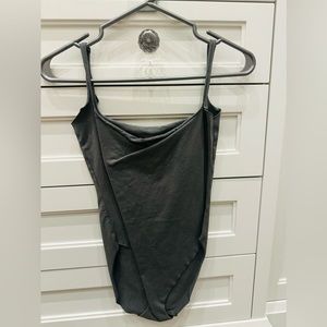 Skims Raw Edge Cami Bodysuit - NWOT